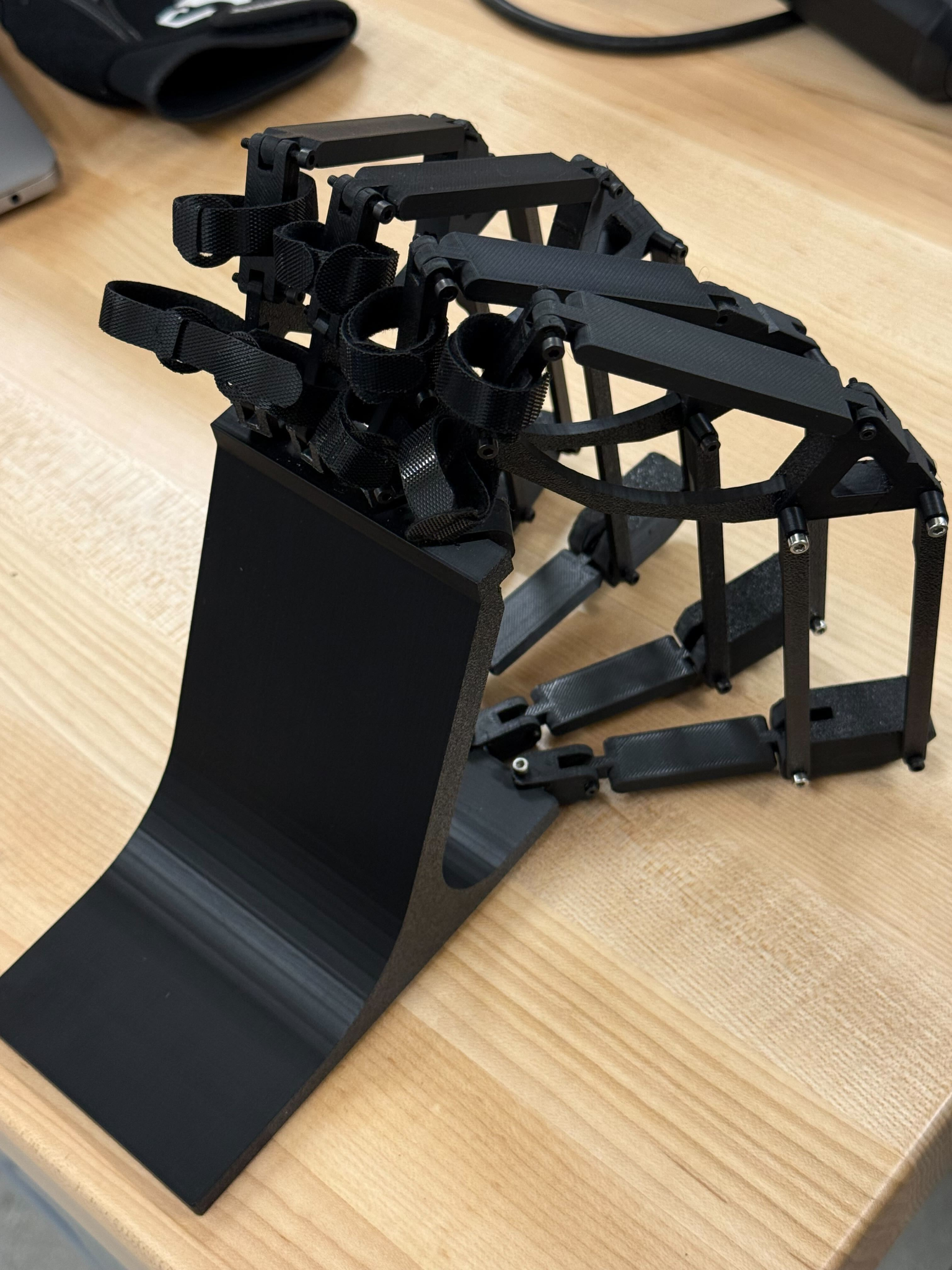 Early wearable data collection glove prototype